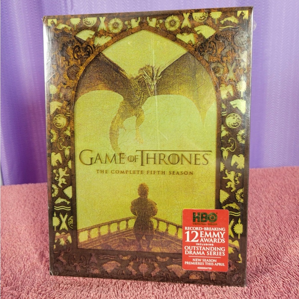 BNWT Game Of Thrones Season 5 DVD Set